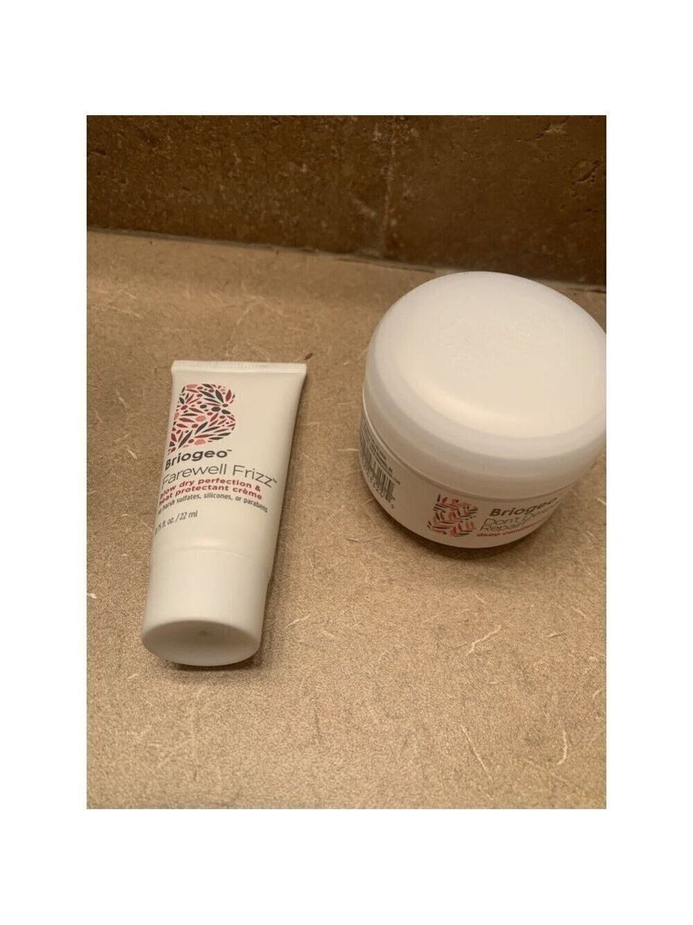 BRIOGEO Don't Despair Repair Deep Conditioning Mask 1 oz farwell frizz .75 fl oz